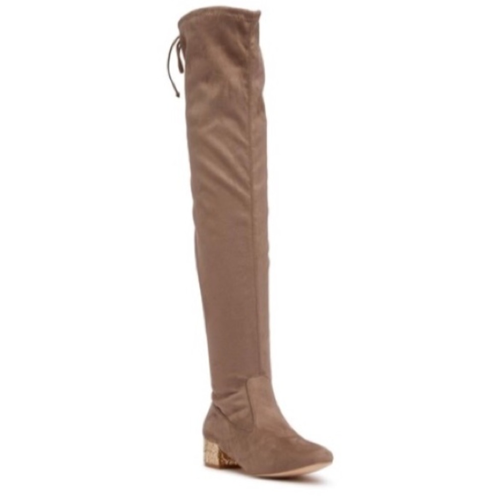 NWT C Malandrino Glitzy Glitter Over the knee Boot